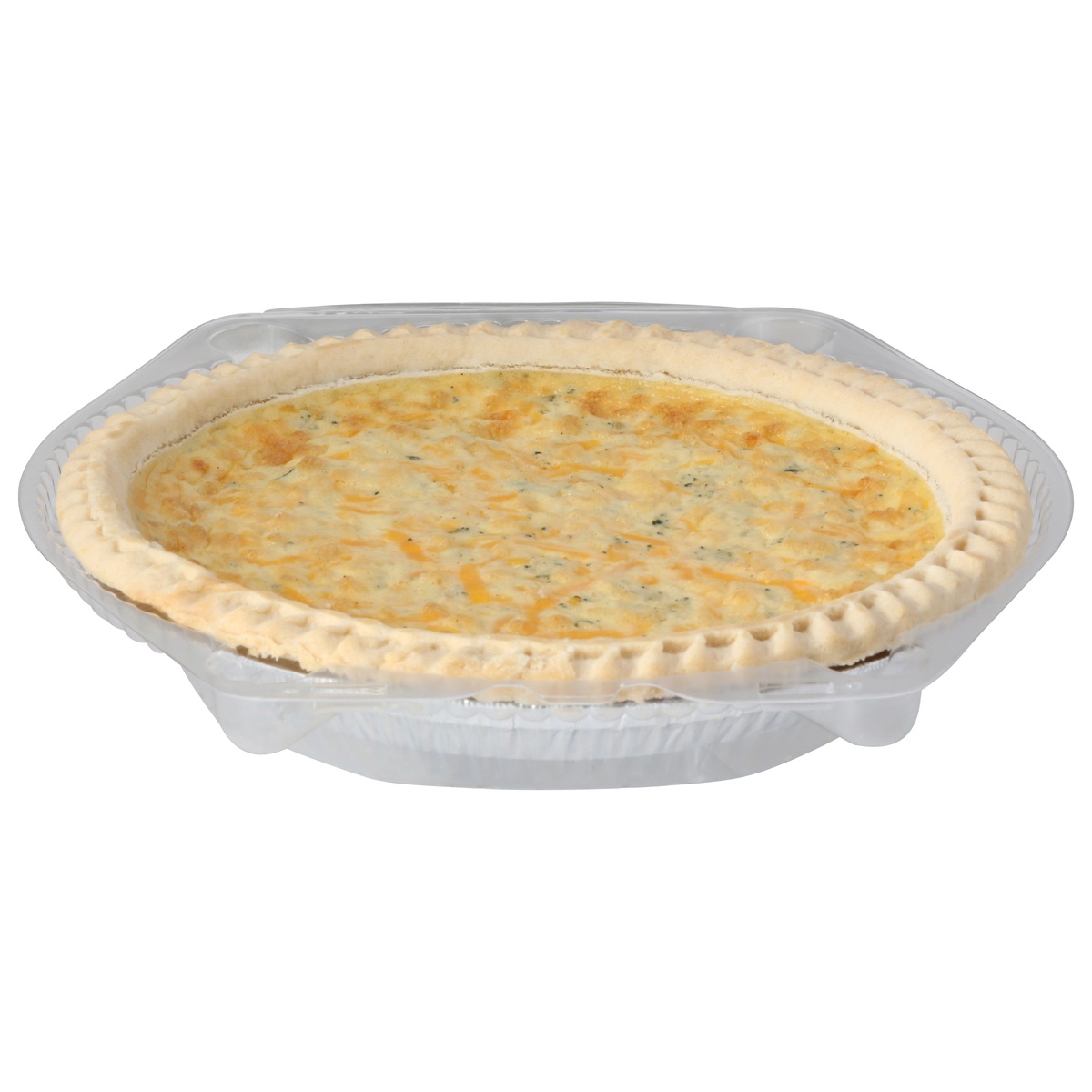 slide 1 of 1, Harris Teeter Broccoli & Cheddar Quiche, 1 ct