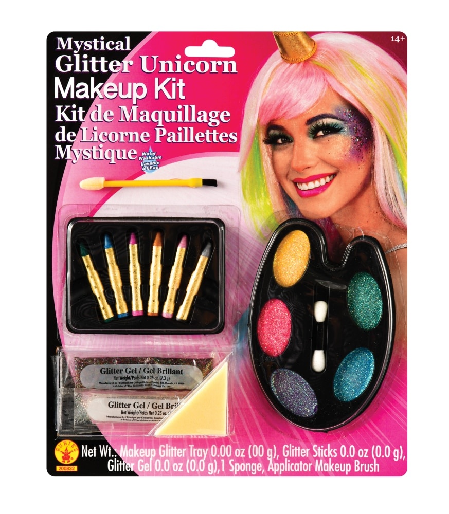 slide 1 of 1, Rubie's Costume Rubie's Mystical Glitter Unicorn Makeup Kit, 1 ct
