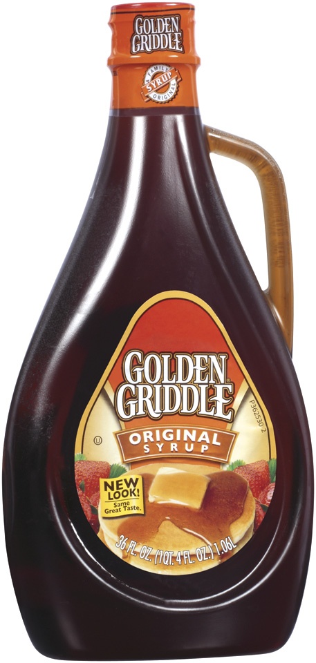 slide 1 of 1, Golden Griddle Original Syrup, 36 oz