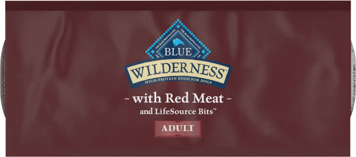 slide 4 of 9, Blue Buffalo Wilderness High Protein, Natural Adult Dry Dog Food, Red Meat 4.5-lb, 4.5 lb