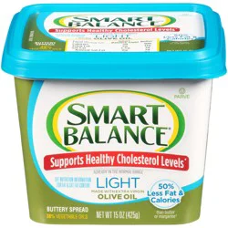 Smart Balance Light Buttery Spread Made with Extra Virgin Olive Oil- 15 oz