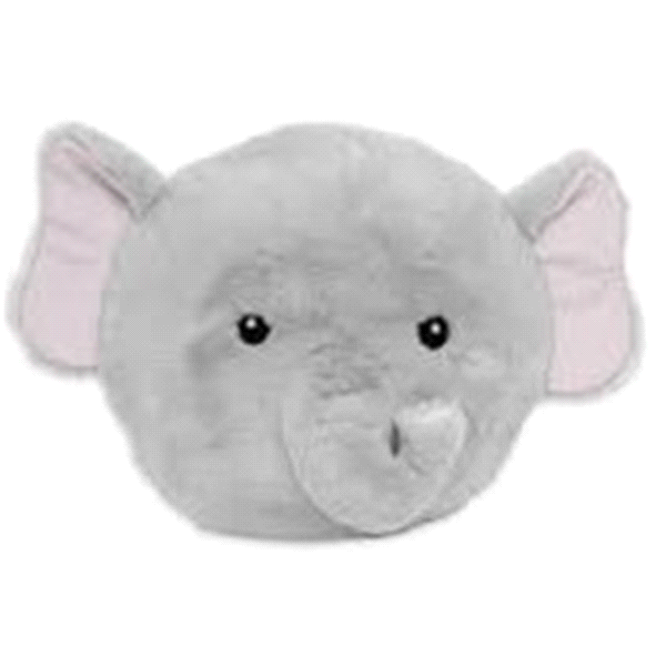 slide 1 of 1, Brentwood Originals Pet Pillow Elephant Throw Pillow - Grey, 1 ct