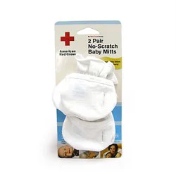 The First Years American Red Cross Infant No Scratch Mitts