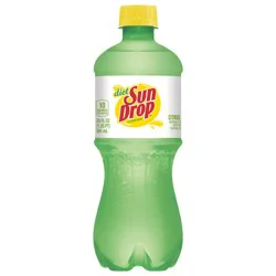 Sun Drop Diet Sun Drop Citrus Soda, 20 fl oz bottle