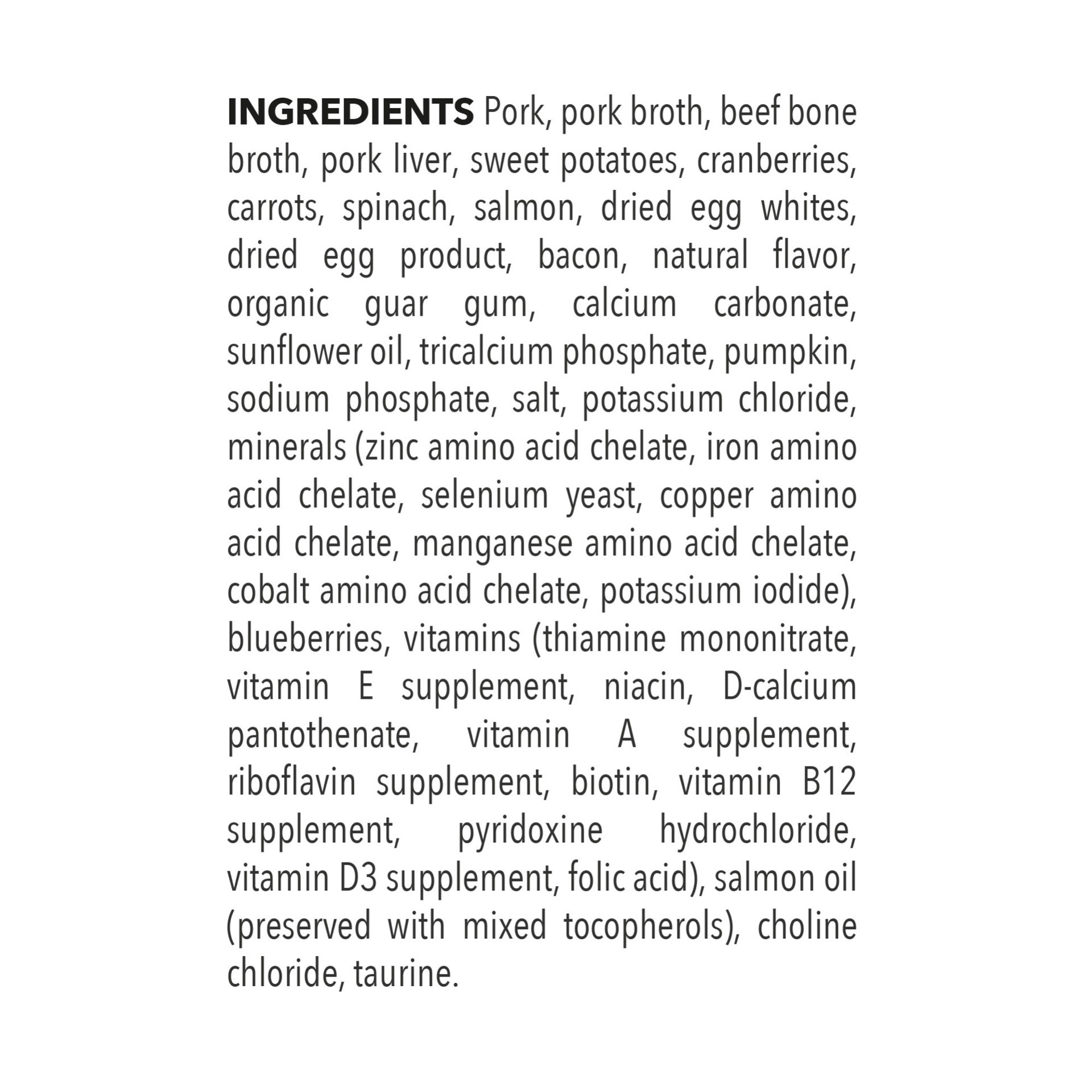 slide 3 of 5, ACANA Premium Chunks Wet Dog Food Pork Recipe in Bone Broth, 12.8oz, case of 12 cans, 12.8 oz
