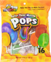 slide 1 of 1, Bee Creative Color Your Mouth Pops, 16 ct