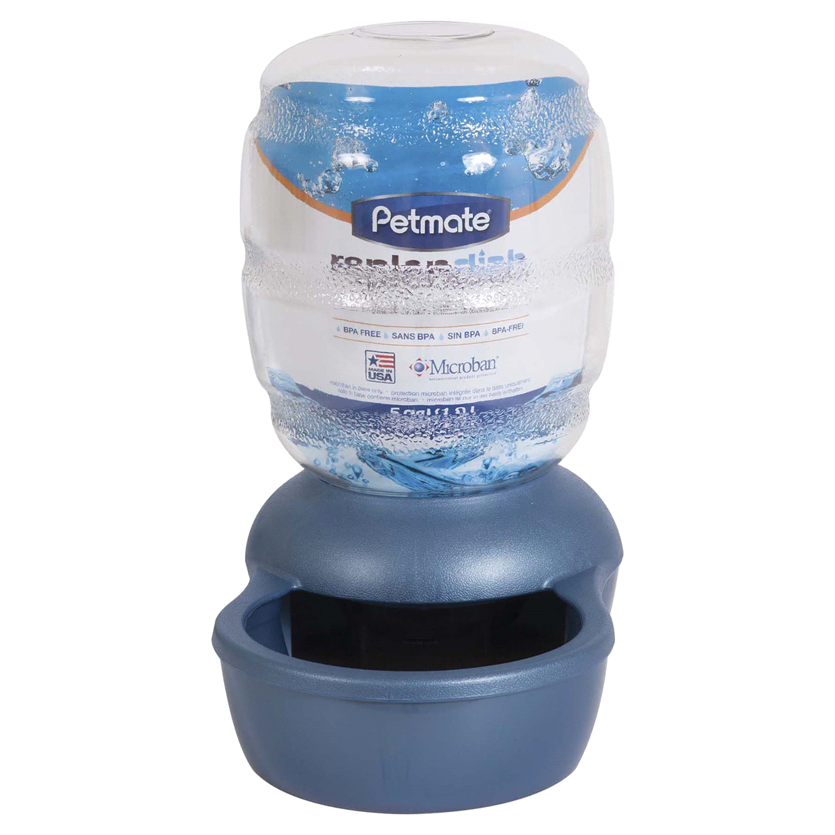 slide 1 of 21, Petmate Replendish Pet Waterer With Microban, XS