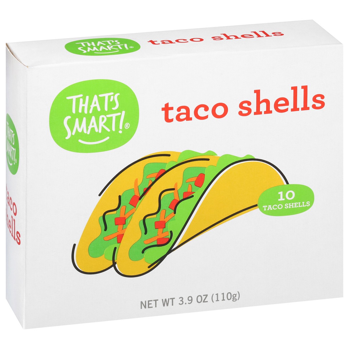 slide 6 of 15, That's Smart! Taco Shells 10 ea, 10 ct
