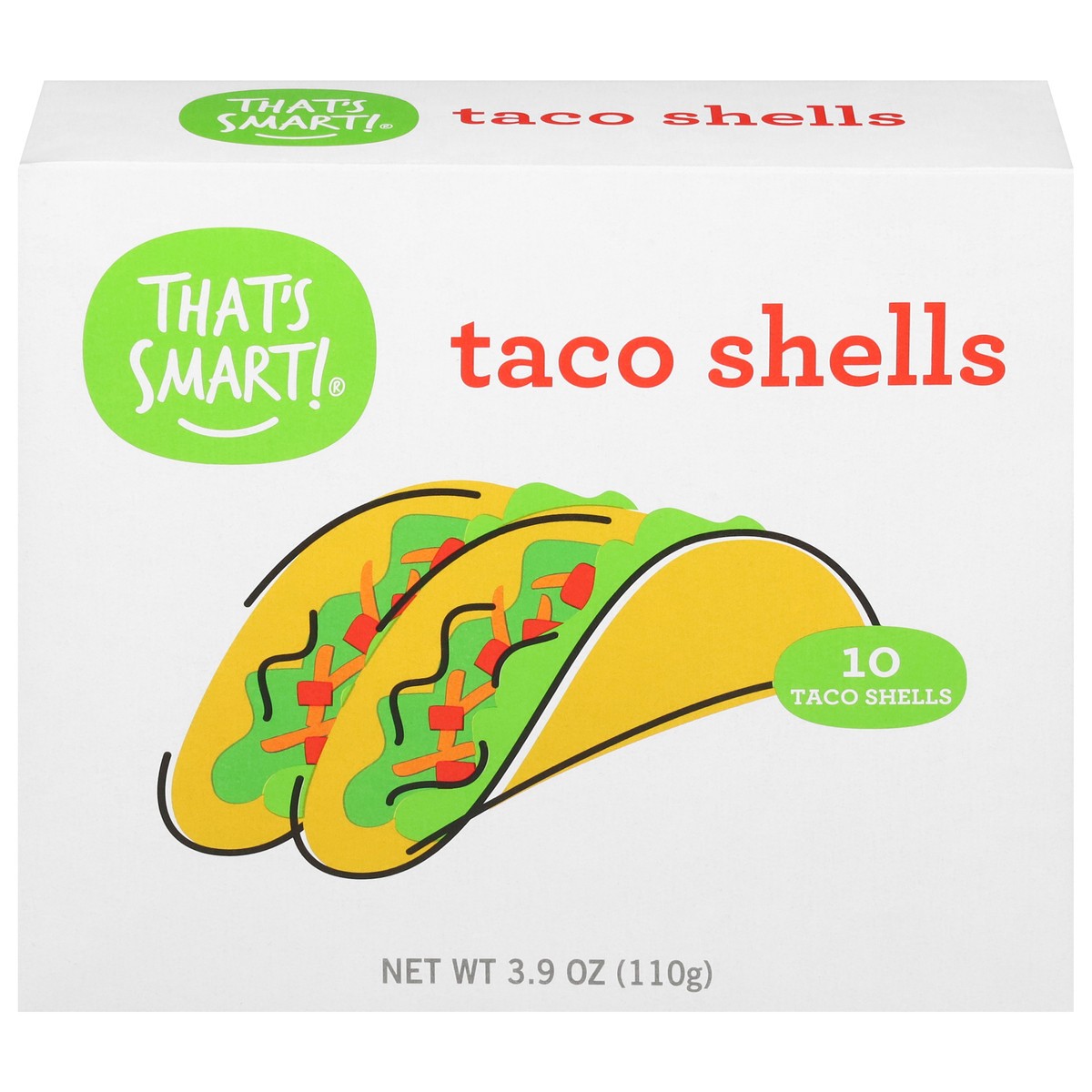 slide 1 of 15, That's Smart! Taco Shells 10 ea, 10 ct
