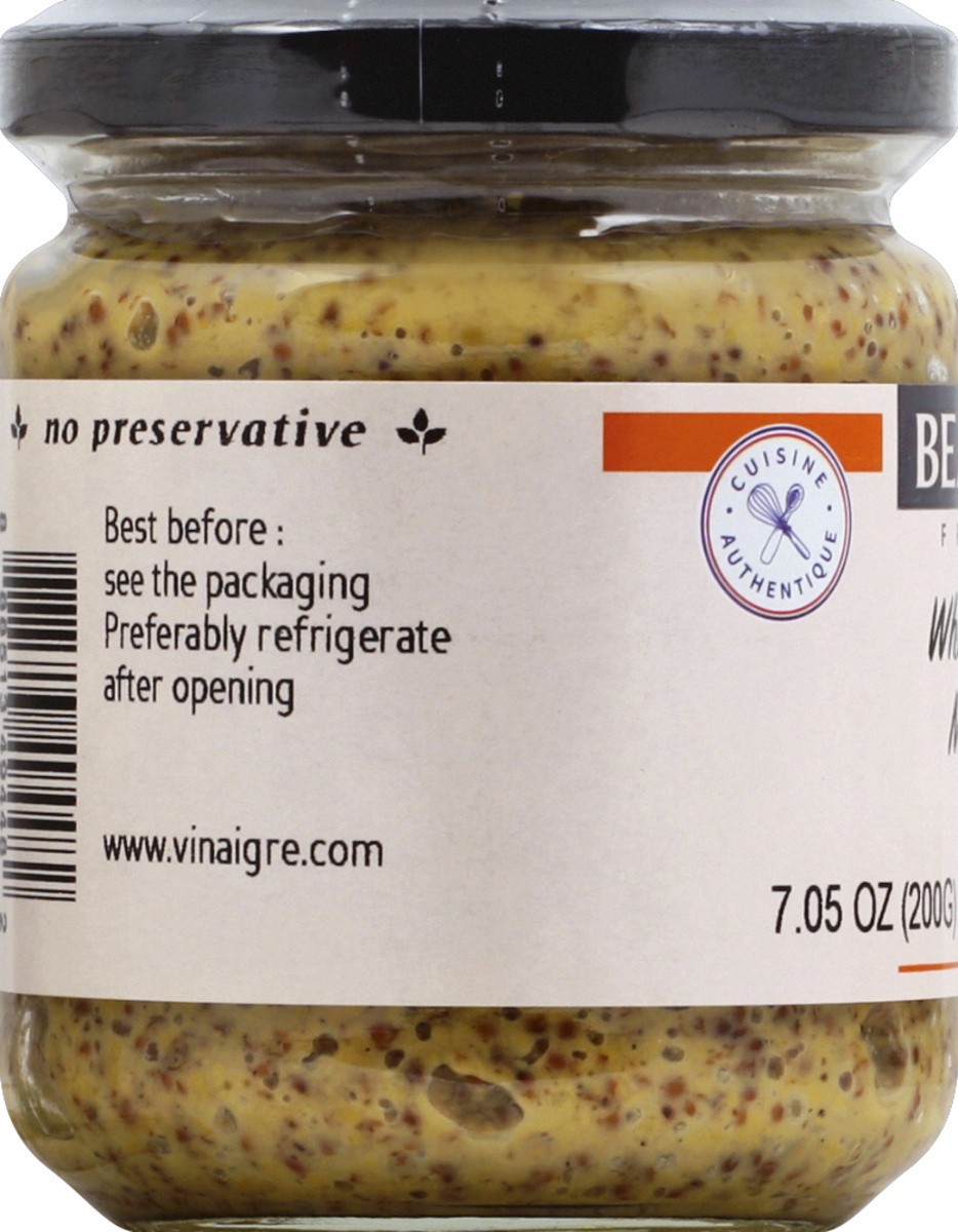 slide 2 of 7, Beaufor Whole Grain Mustard, 7.05 oz