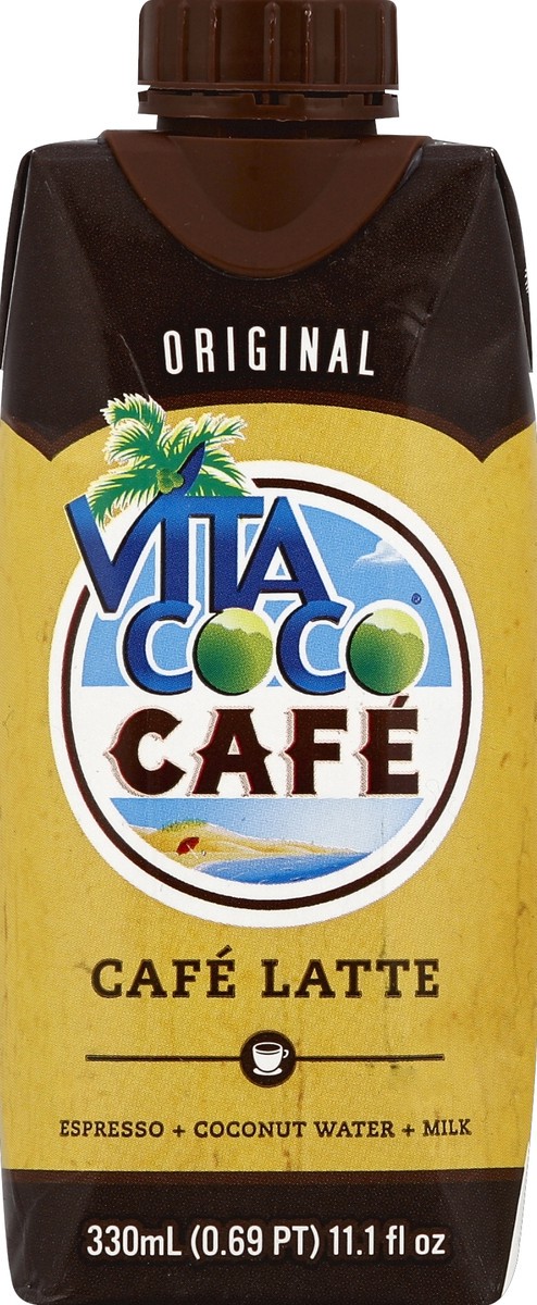 slide 1 of 4, Vita Coco Cafe Latte 11.1 oz, 11.1 oz