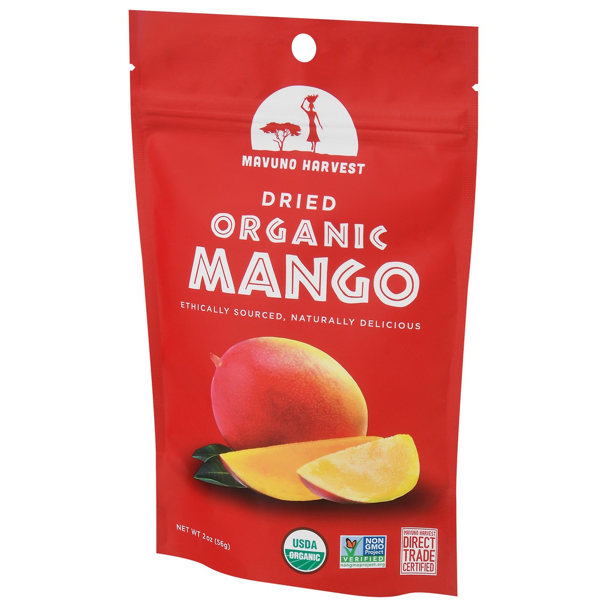 slide 7 of 9, Mavuno Harvest Dried Mango Organic, 2 oz