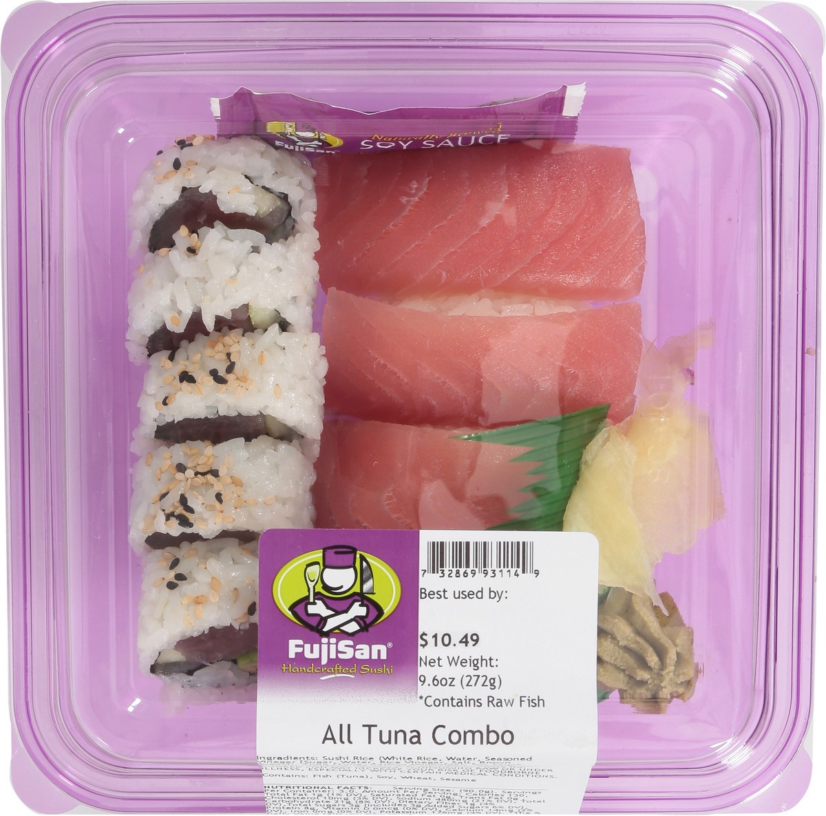 slide 12 of 13, Fujisan All Tuna Combo 9.6 oz, 9.6 oz