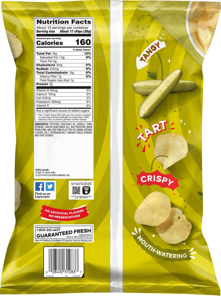 slide 8 of 8, Lay's Potato Chips, 12.5 oz