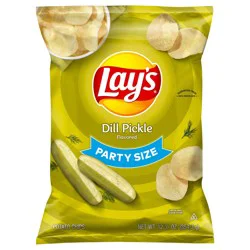Lay's Potato Chips, Dill Pickle, Party Size