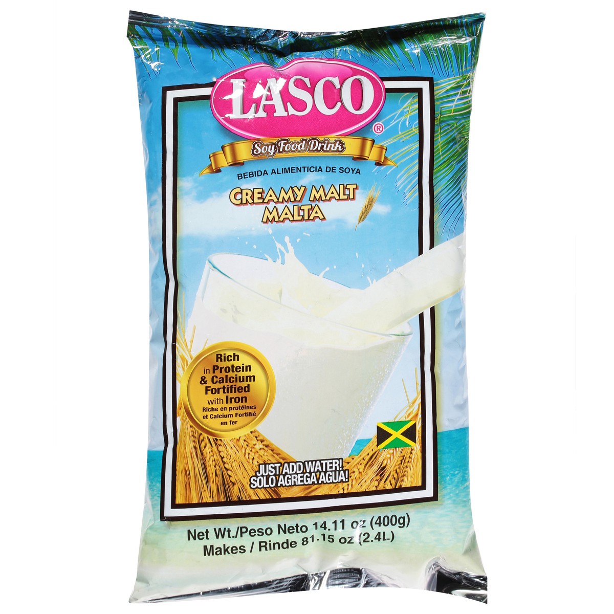 slide 8 of 14, Lasco Creamy Malt Malta Soy Food Drink - 14.11 oz, 14.11 oz