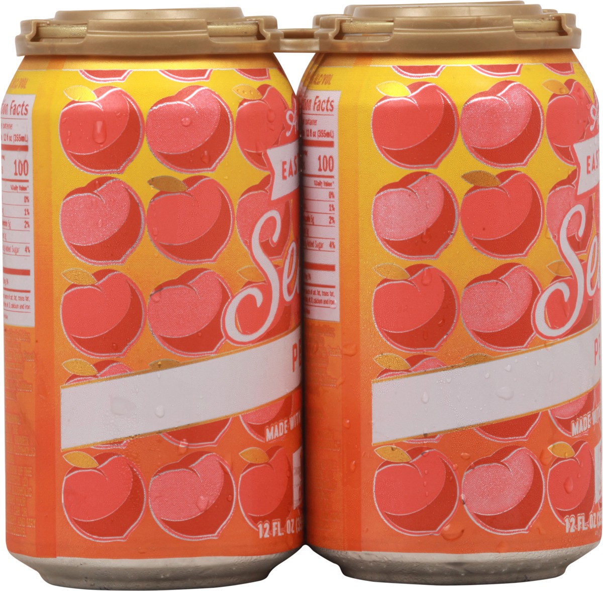slide 7 of 9, Austin Eastciders Peach Spiked Seltzer 6-12 fl oz Cans, 12 fl oz