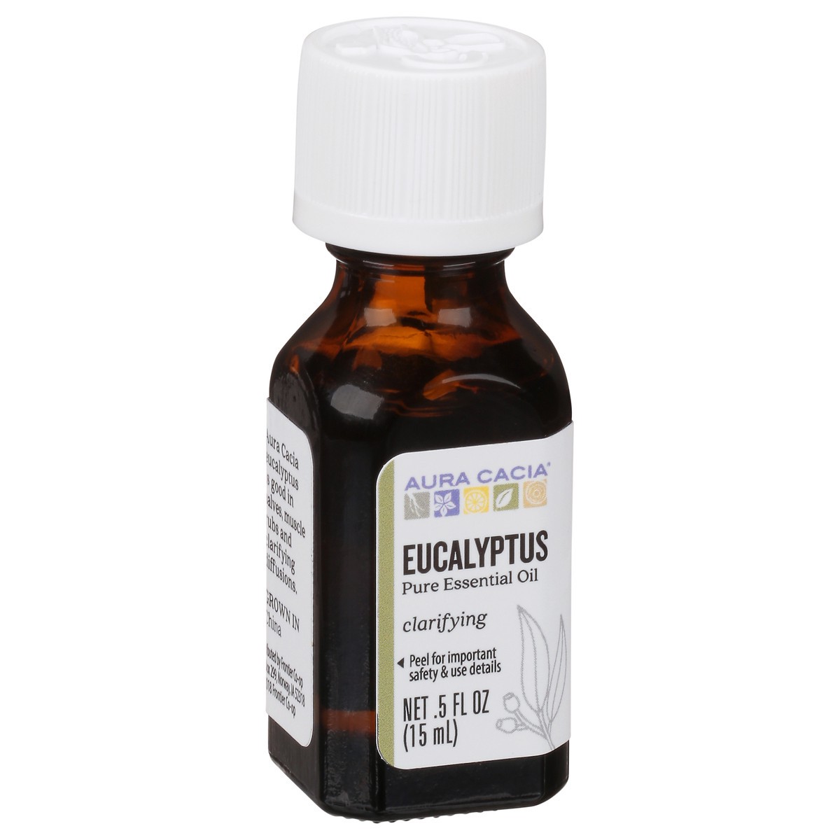 slide 3 of 13, Aura Cacia Eucalyptus Essential Oil, 0.5 oz