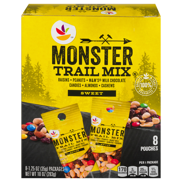 slide 1 of 1, Giant Monster Trail Mix Sweet - 8 ct, 8 ct; 10 oz