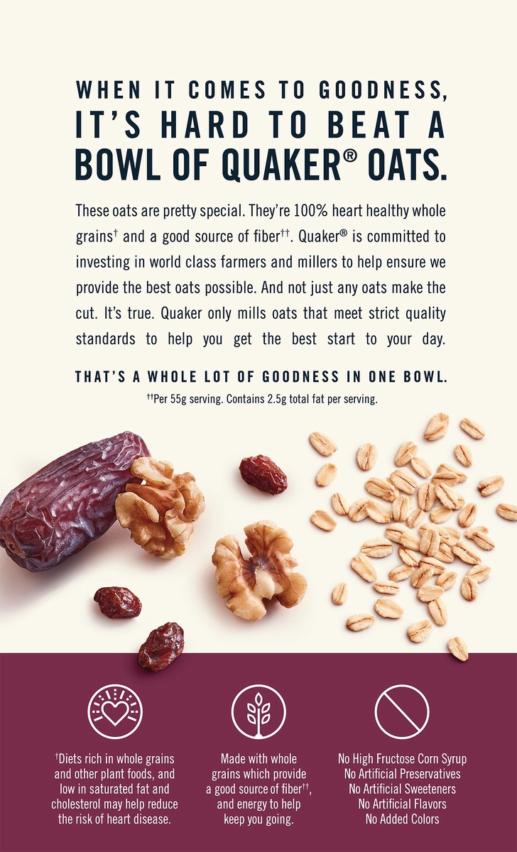 slide 7 of 7, Quaker Instant Oatmeal, 10 ct