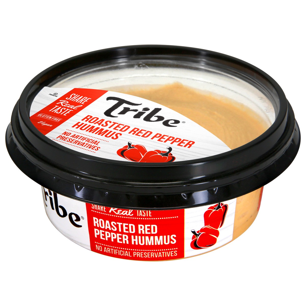 slide 4 of 9, Tribe Roasted Red Pepper Hummus, 8 oz