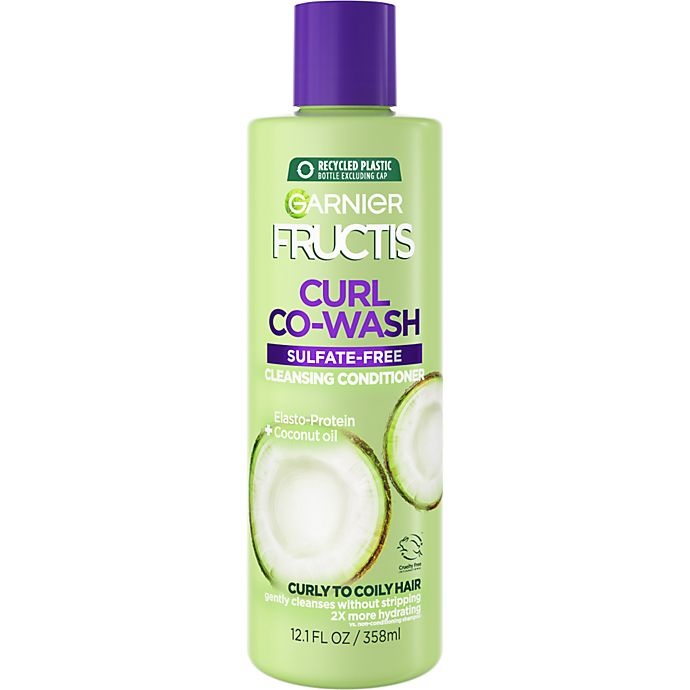 slide 1 of 1, Garnier Fructis Co-Wash Curl Nourish, 12.1 fl oz