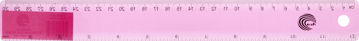 slide 5 of 10, AVA Ruler 1 ea, 1 ct