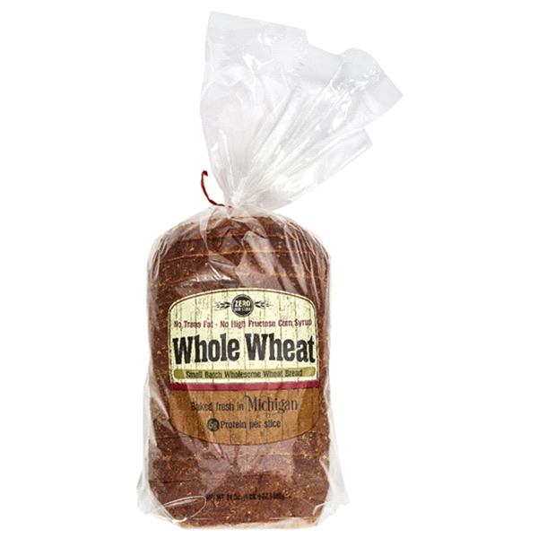 slide 1 of 1, Sliced Bread, Whole Wheat, 24 oz