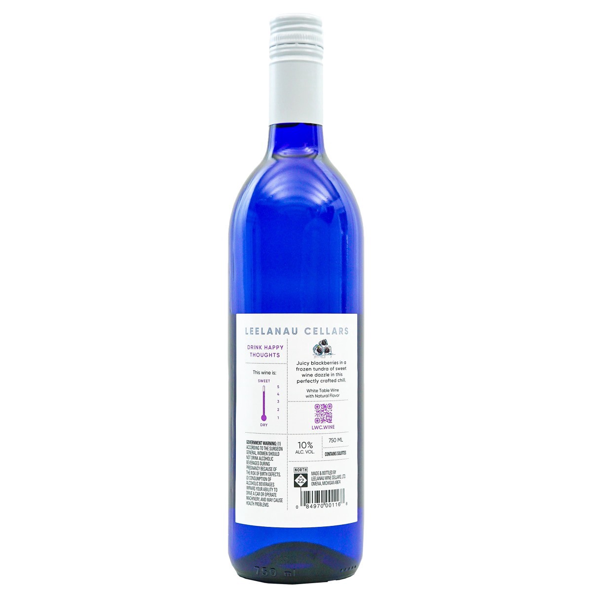 slide 13 of 13, Leelanau Cellars Winter White Wild Berry Chill Wine, 750 ml
