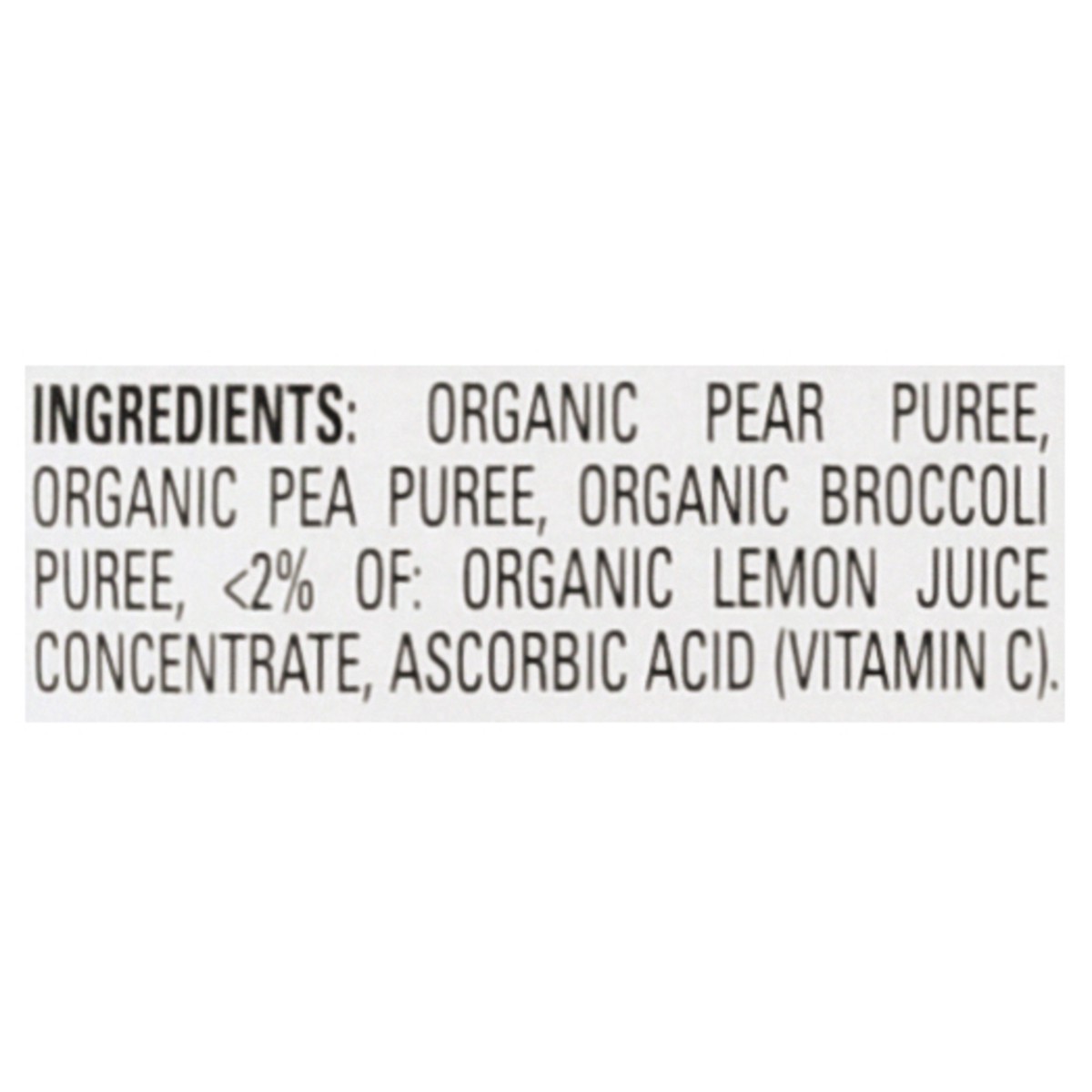 slide 11 of 11, Happy Baby Organics 8 Pack 2 (6+ Months) Organic Pears, Peas & Broccoli Baby Food 8 ea, 8 ct