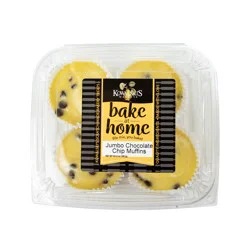 Kowalskis Bake At Home Chocolate Chip Muffins - Jumbo
