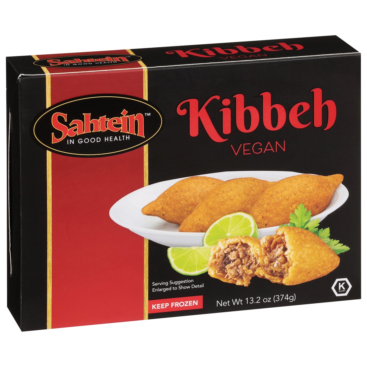 slide 4 of 4, Sahtein Kibbeh Vegan, 13.2 oz