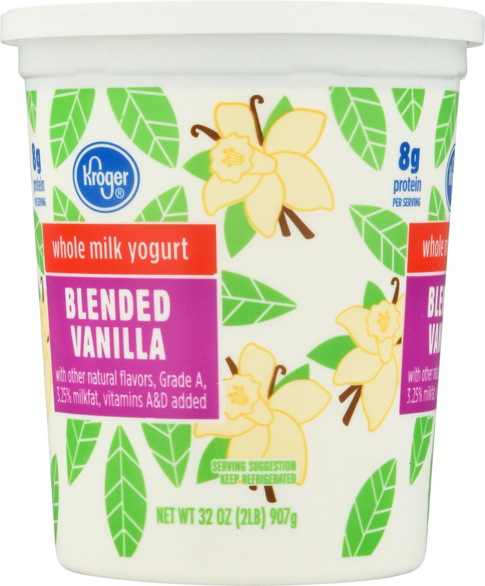 slide 6 of 11, Kroger Whole Milk Grade A Yogurt, 32 oz