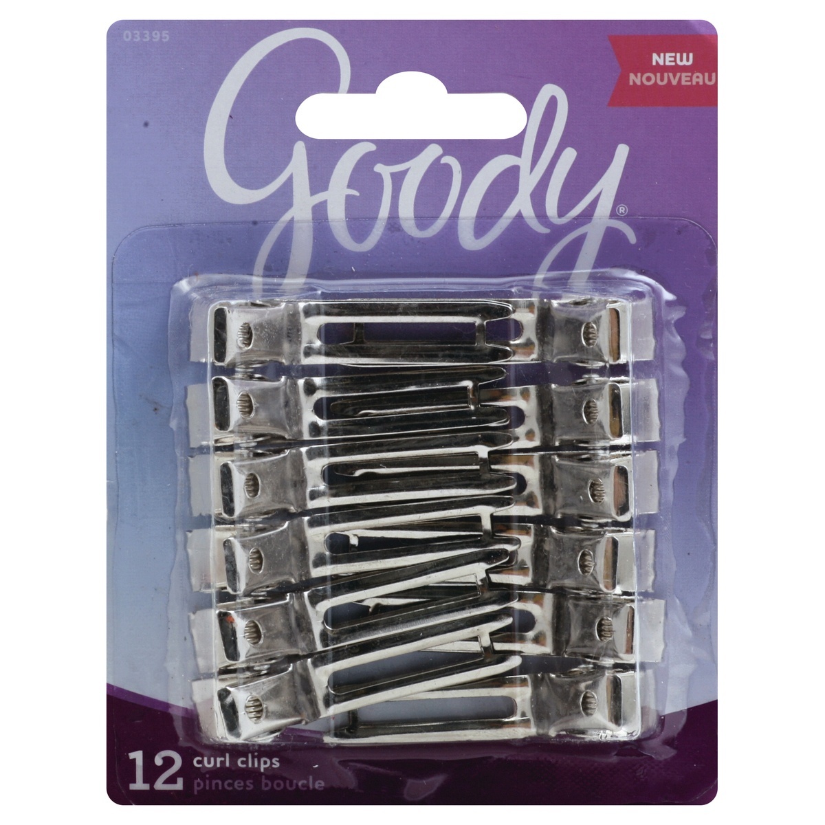 slide 1 of 7, Goody Styling Double Curl Clips, 12 ct