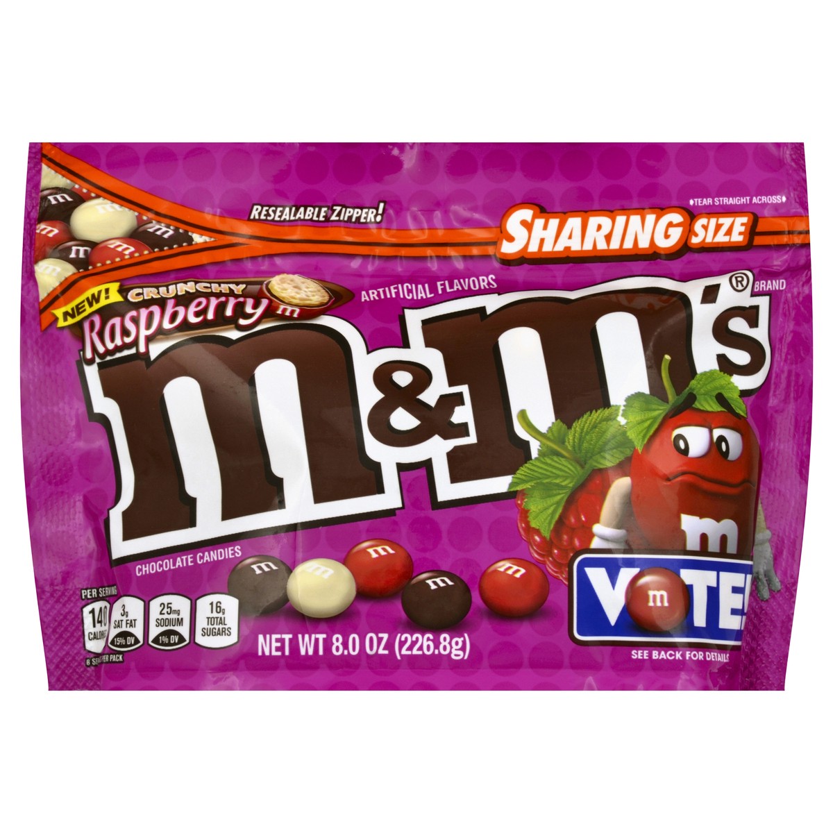 slide 4 of 8, M&M's Chocolate Candies 8 oz, 8 oz