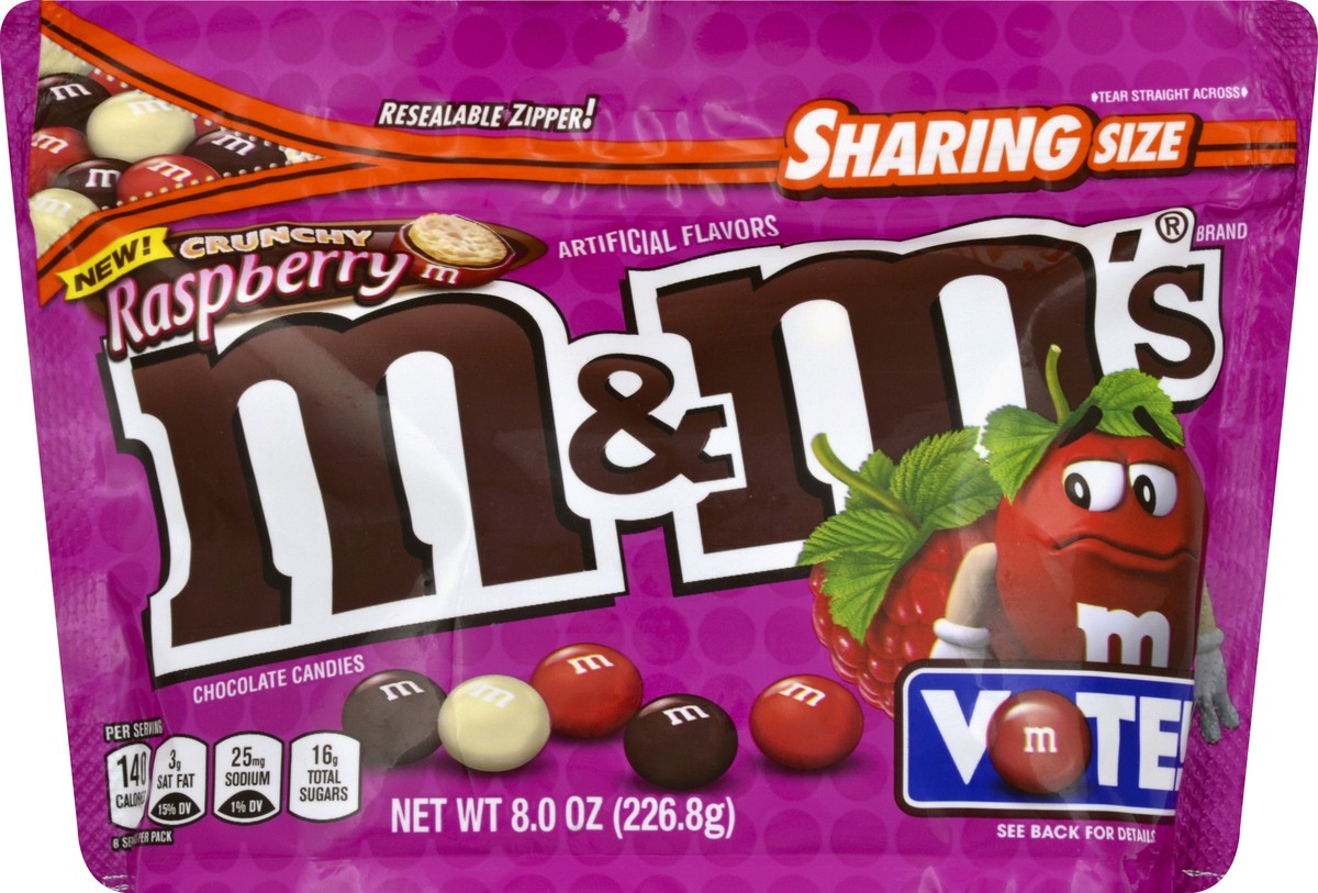 slide 1 of 8, M&M's Chocolate Candies 8 oz, 8 oz