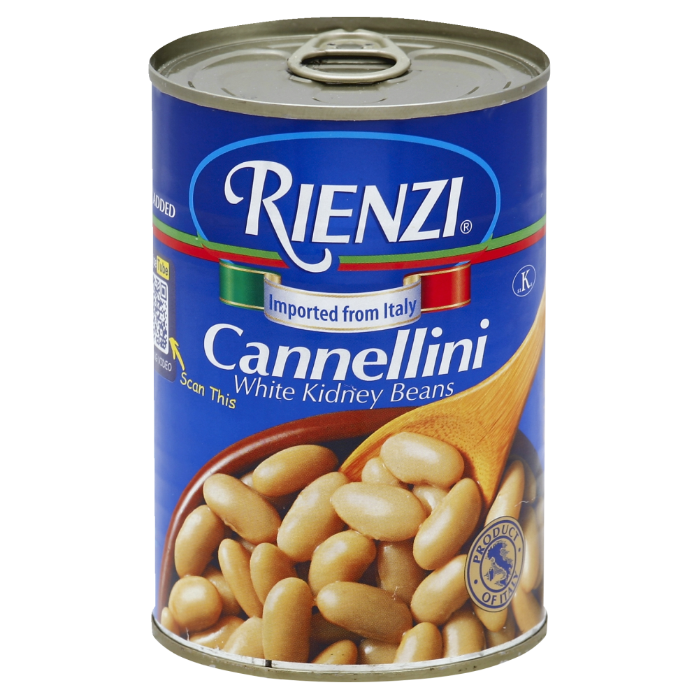 slide 1 of 1, Rienzi Cannellini White Kidney Beans, 15 oz