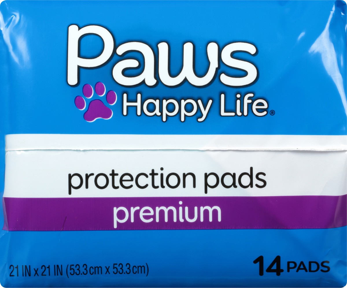 slide 8 of 8, Paws Happy Life Training Pads Basic, 14 ct