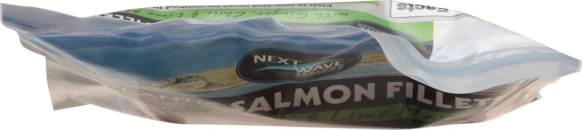 slide 5 of 13, Next Wave Seafood Atlantic Salmon Fillets with Ginger, Chili & Lime Marinade 4 Portions, 18 oz