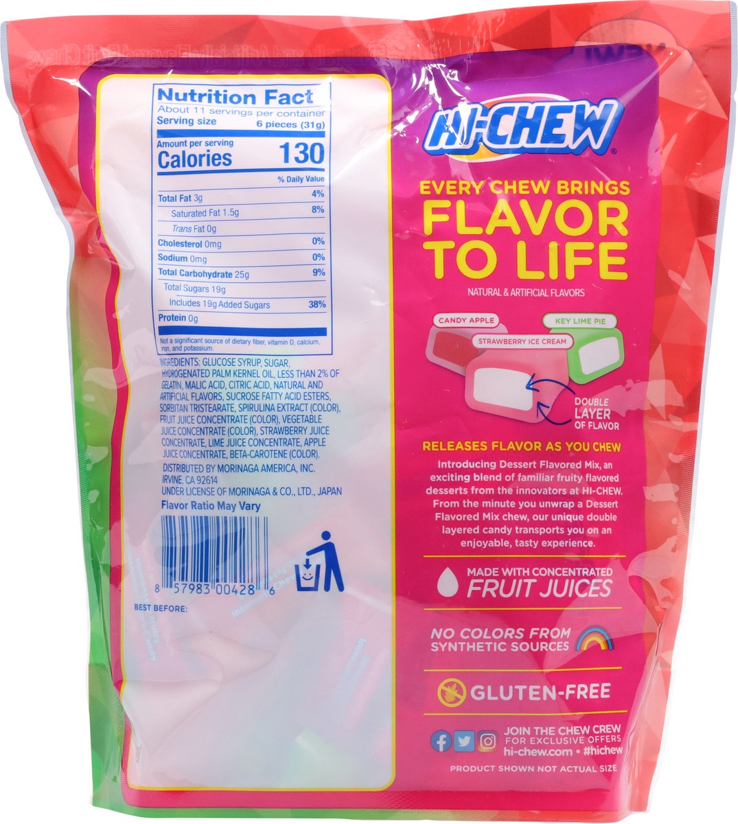 slide 11 of 14, Morinaga Hi-Chew Dessert Mix Flavored Fruit Chews 11.65 oz, 11.65 oz