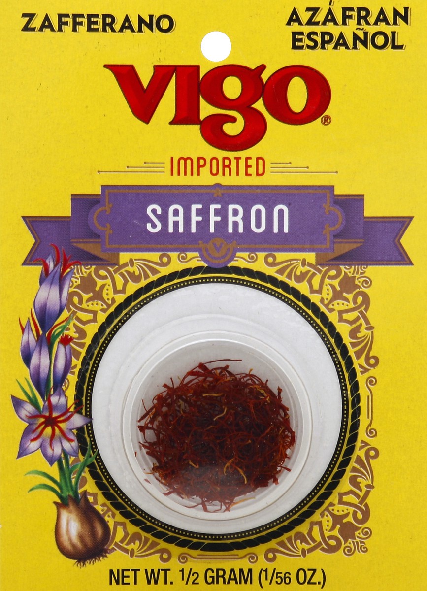 slide 3 of 3, Vigo Saffron, 0.5 gram