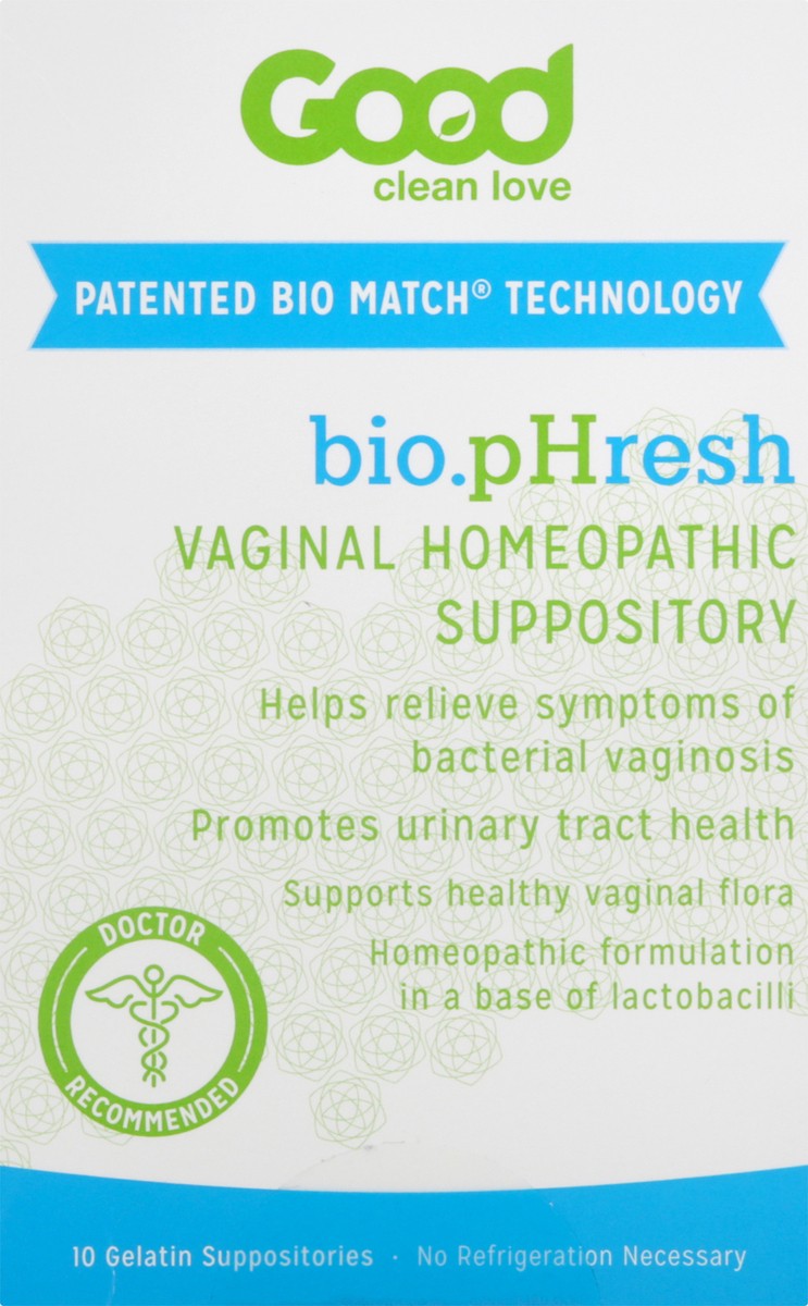 slide 6 of 12, Good Clean Love Bio Phresh Vaginal Homeopathic Suppository, 1 ct