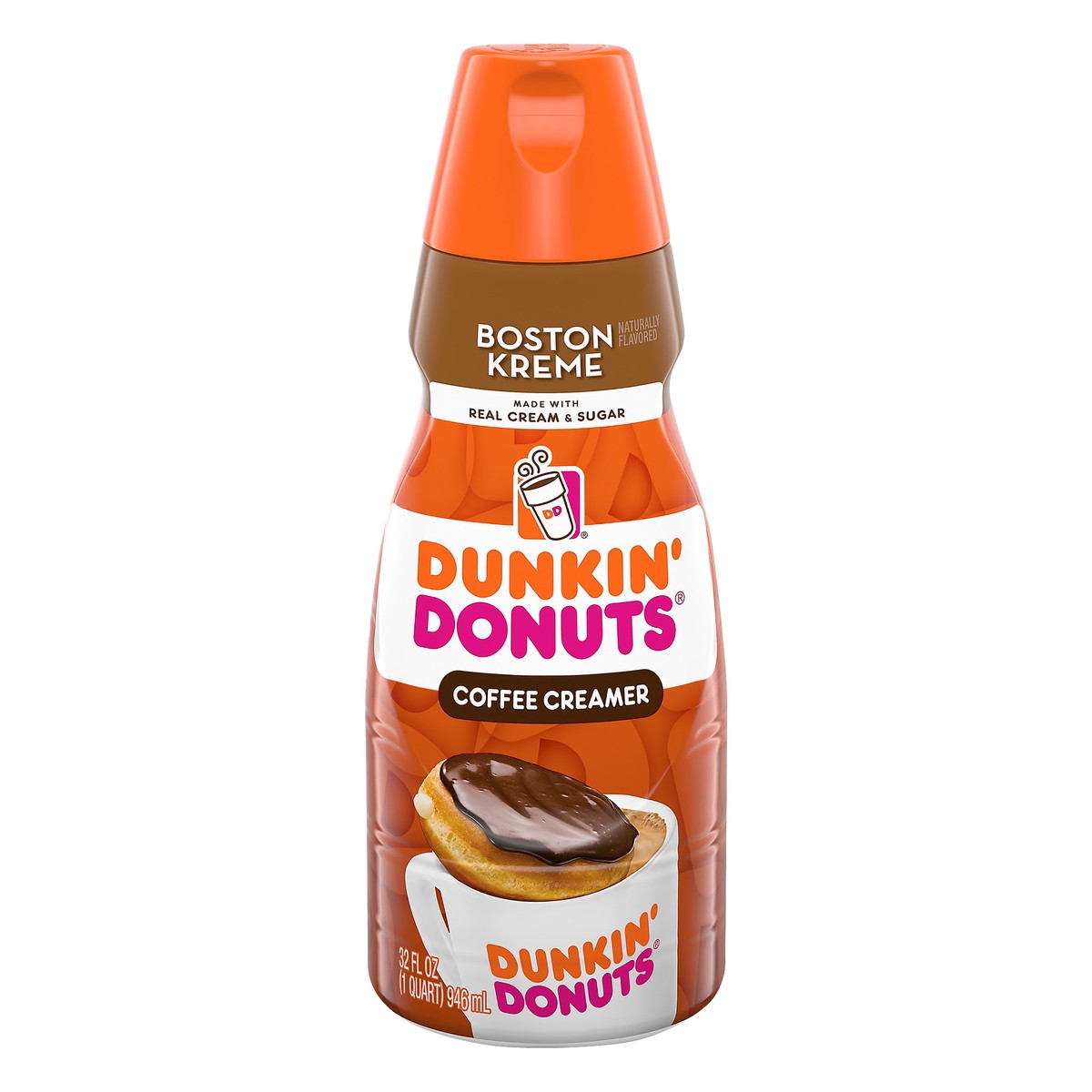 slide 1 of 10, Dunkin' DUNKIN DONUTS Boston Kreme Coffee Creamer 32 oz, 32 fl oz