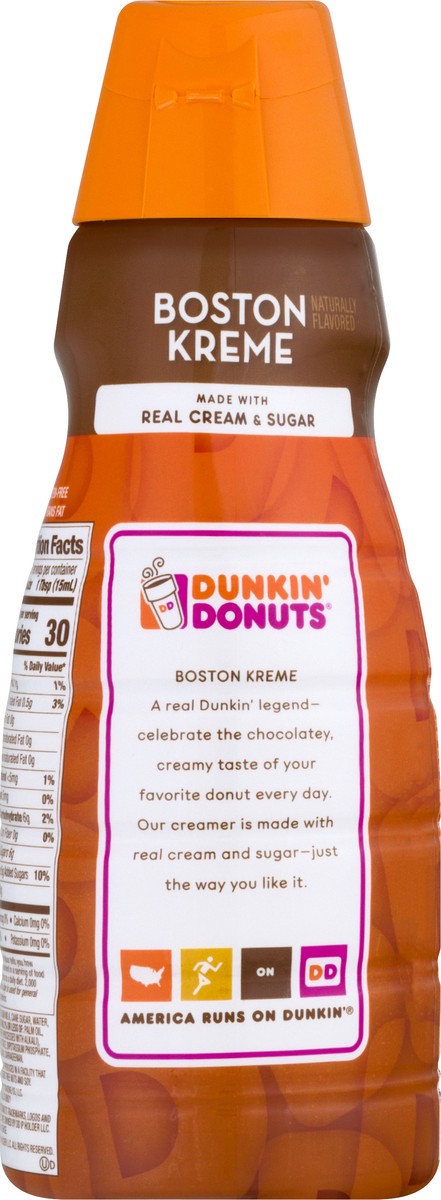 slide 10 of 10, Dunkin' DUNKIN DONUTS Boston Kreme Coffee Creamer 32 oz, 32 fl oz