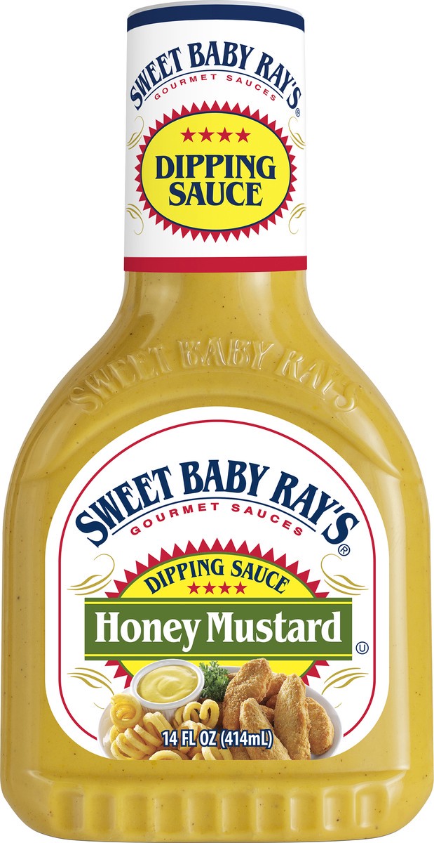 slide 6 of 9, Sweet Baby Ray's Honey Mustard Dipping Sauce - 14oz, 14 oz