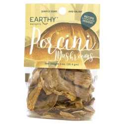 Earthy Delights Dried Porcini Mushrooms, Bag