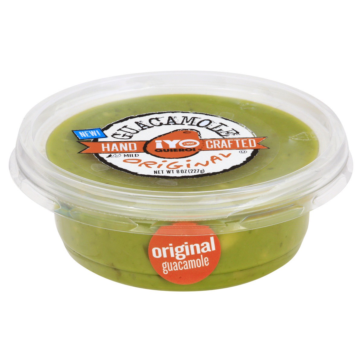 slide 1 of 1, ¡Yo Quiero! Mild Original Guacamole 8 oz, 8 oz