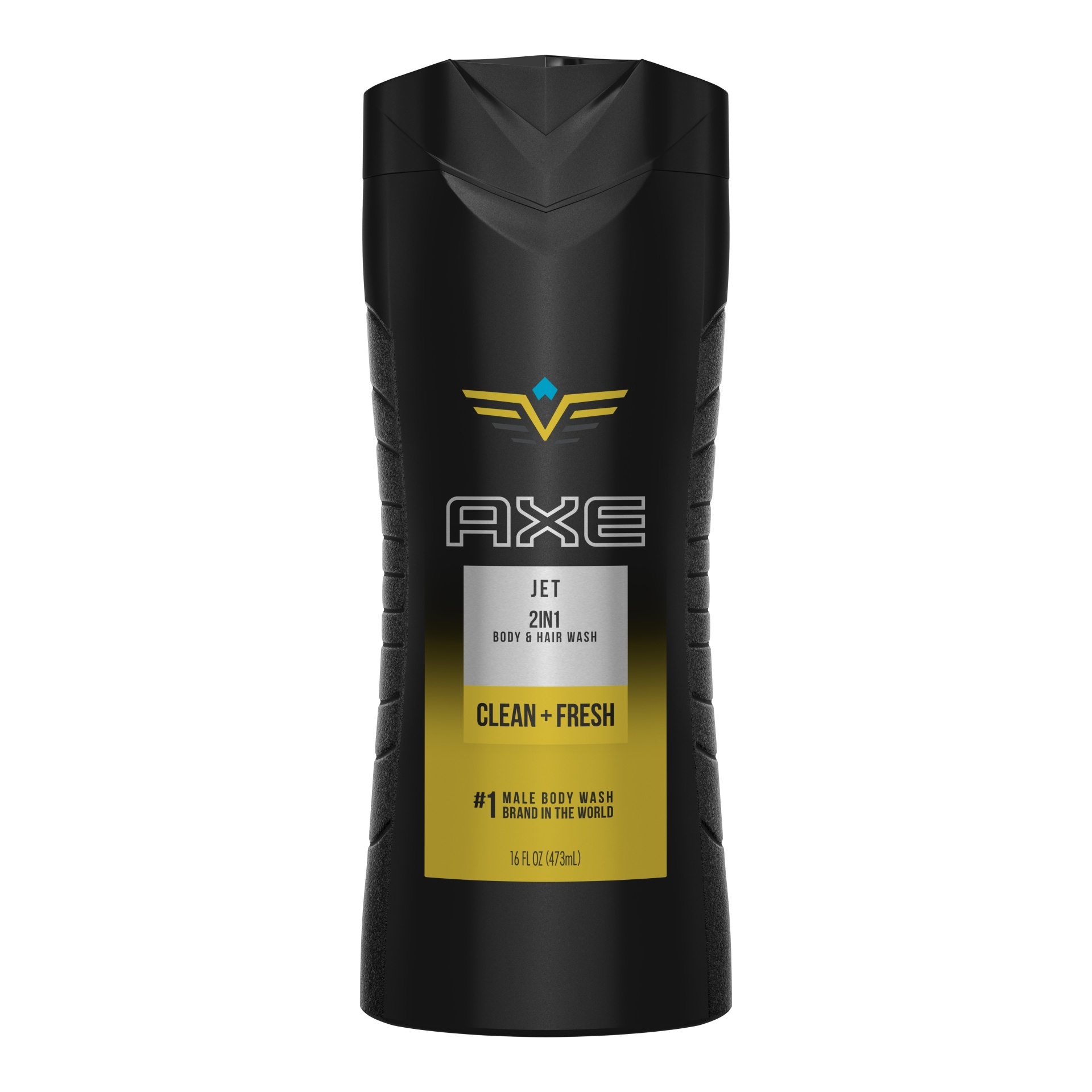 slide 1 of 1, AXE Jet Shower Gel Shampoo, 16 fl oz