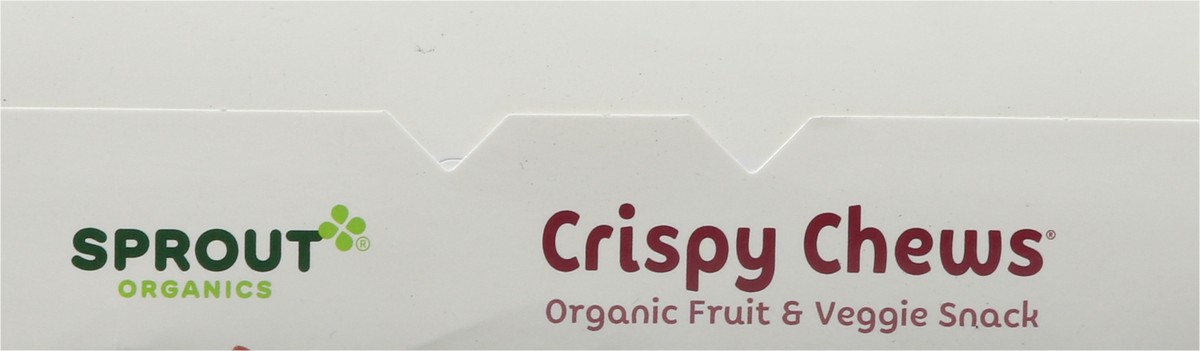 slide 8 of 9, Sprout Organics Crispy Chews Apple,Berry & Beet Fruit & Veggie Snack 5 - 0.63 oz Packets, 5 ct