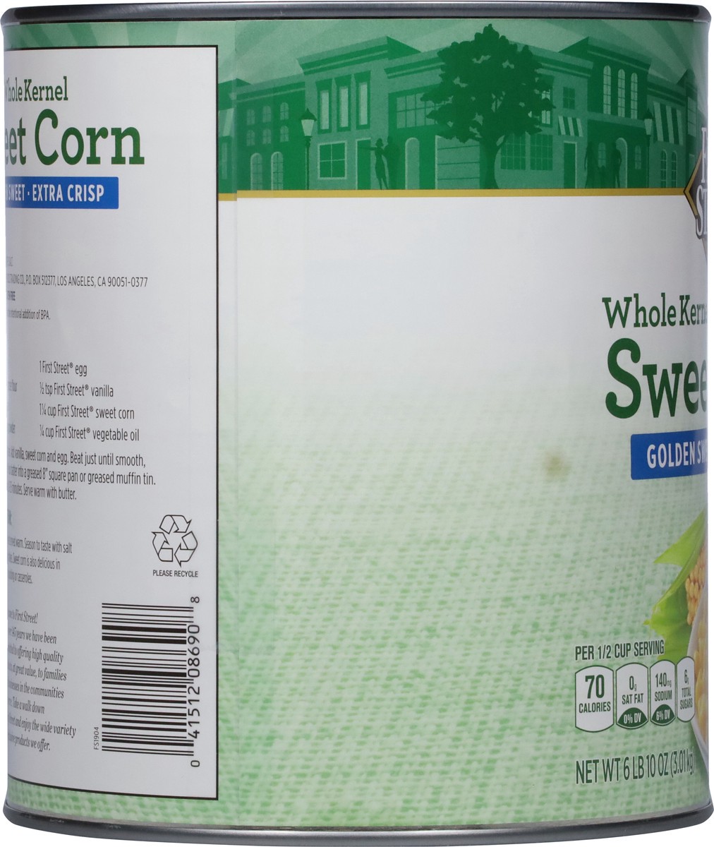 slide 12 of 13, Cb22 First Street Whole Kernel Corn - 106 oz, 106 oz